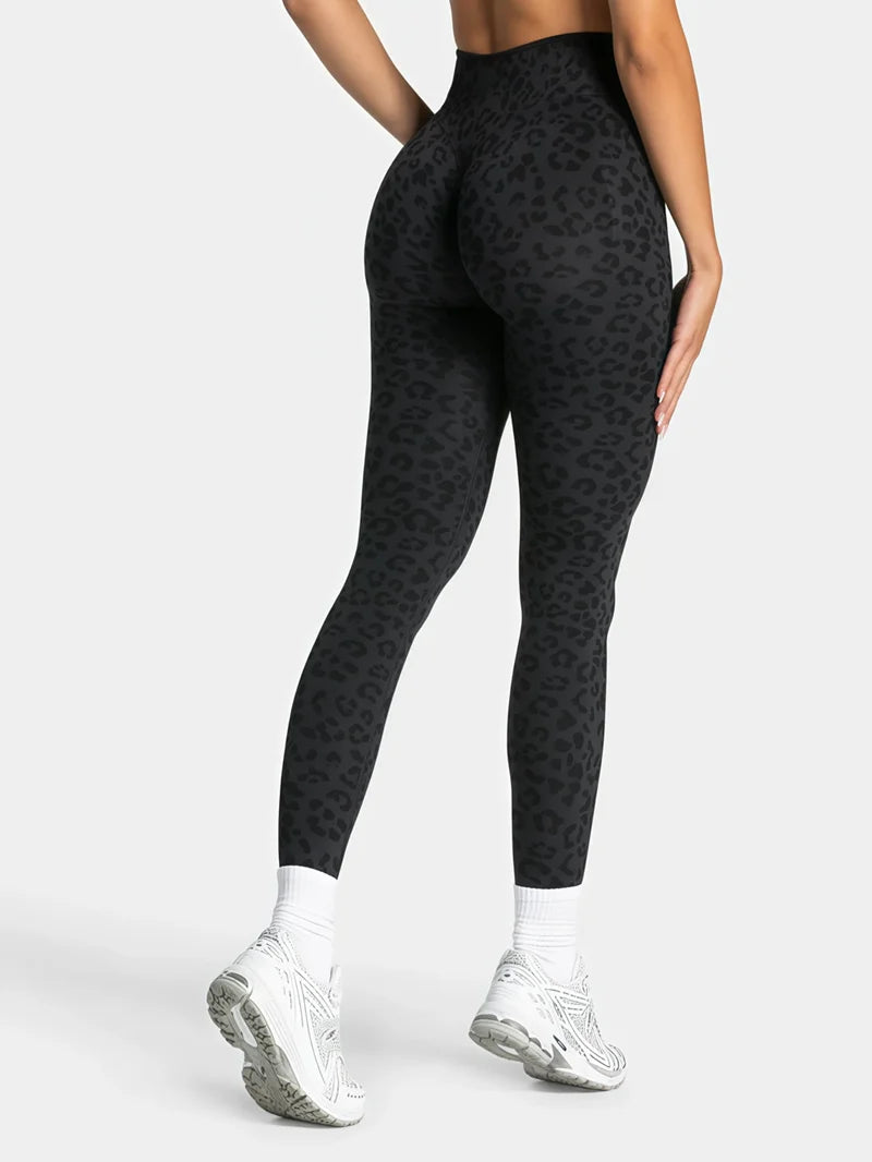 FORME Leggins Leopardo Talla Alta Compresores