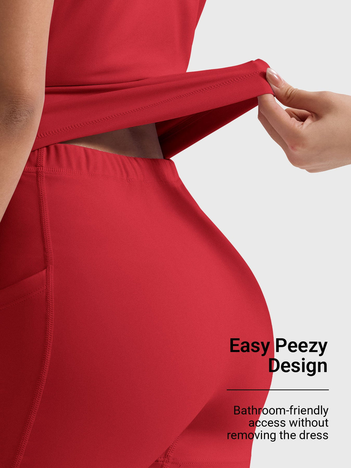 Vestido de tenis FORME CoreFlex con tirantes cruzados