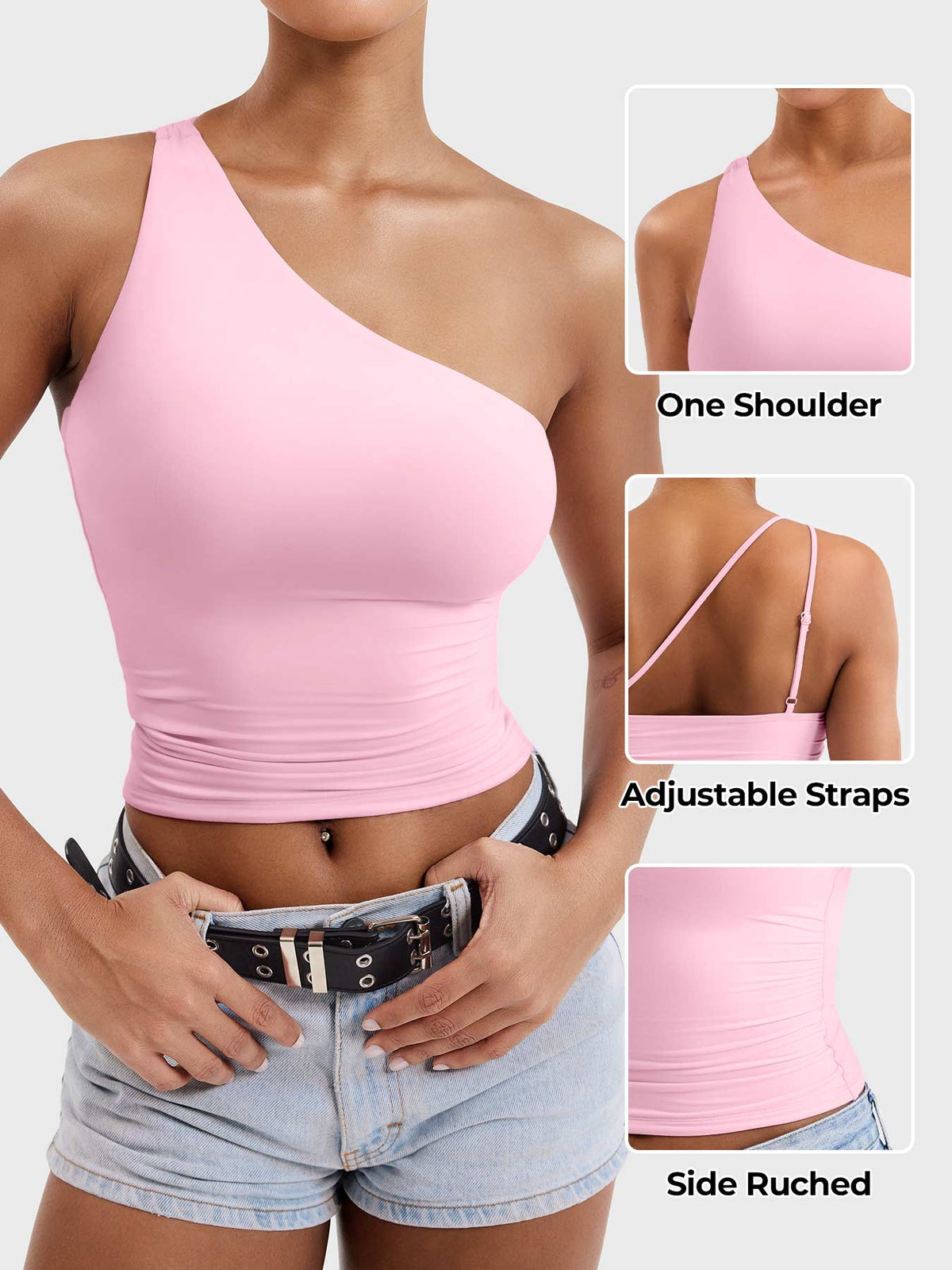 Camiseta FORME CoreFlex deportiva de un hombro