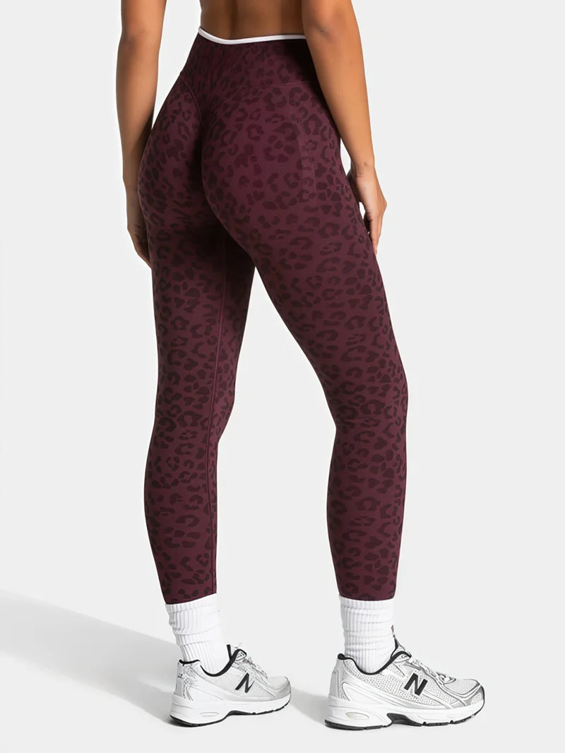FORME Leggins Leopardo Talla Alta Compresores