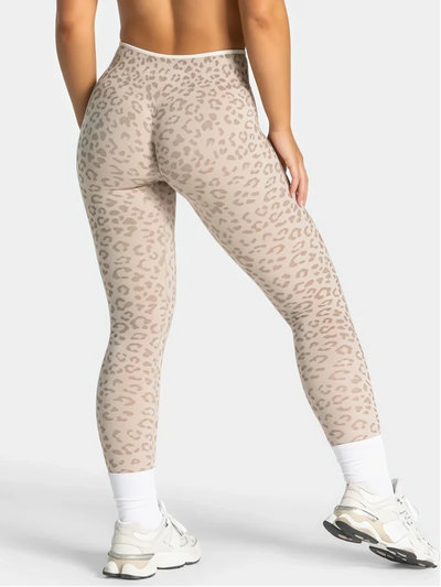 FORME Leggins Leopardo Talla Alta Compresores