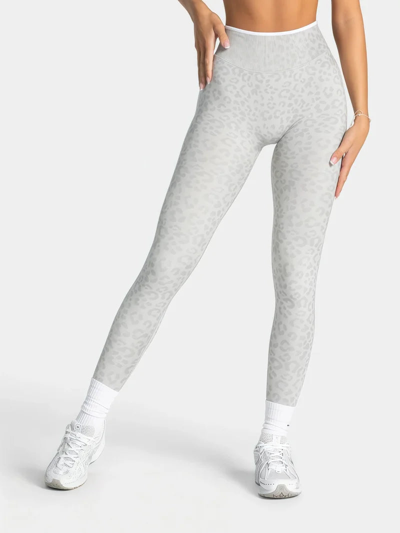 FORME Leggins Leopardo Talla Alta Compresores