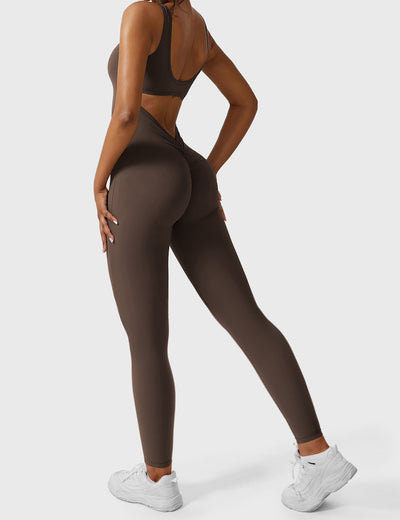 Mono largo FORME CoreFlex ajustado con espalda en V