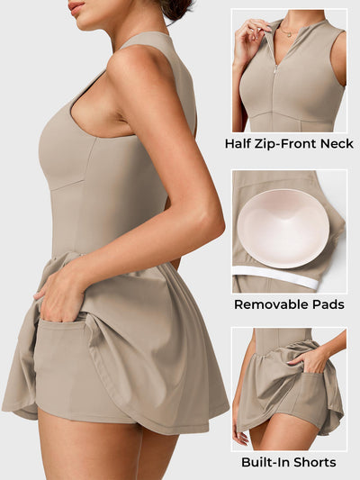 Vestido de tenis FORME CoreFlex con cremallera