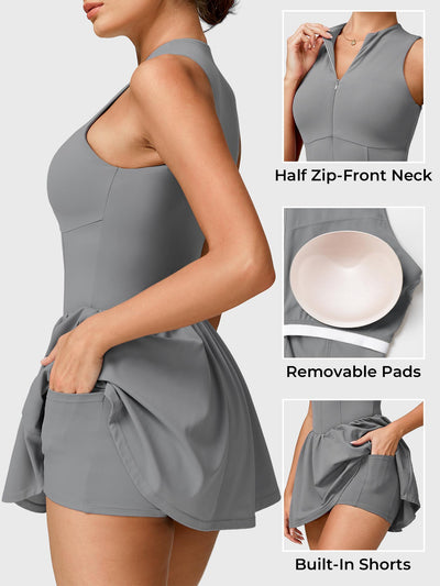 Vestido de tenis FORME CoreFlex con cremallera