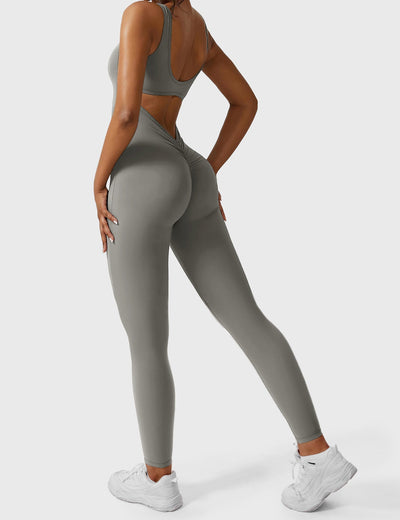Mono largo FORME CoreFlex ajustado con espalda en V