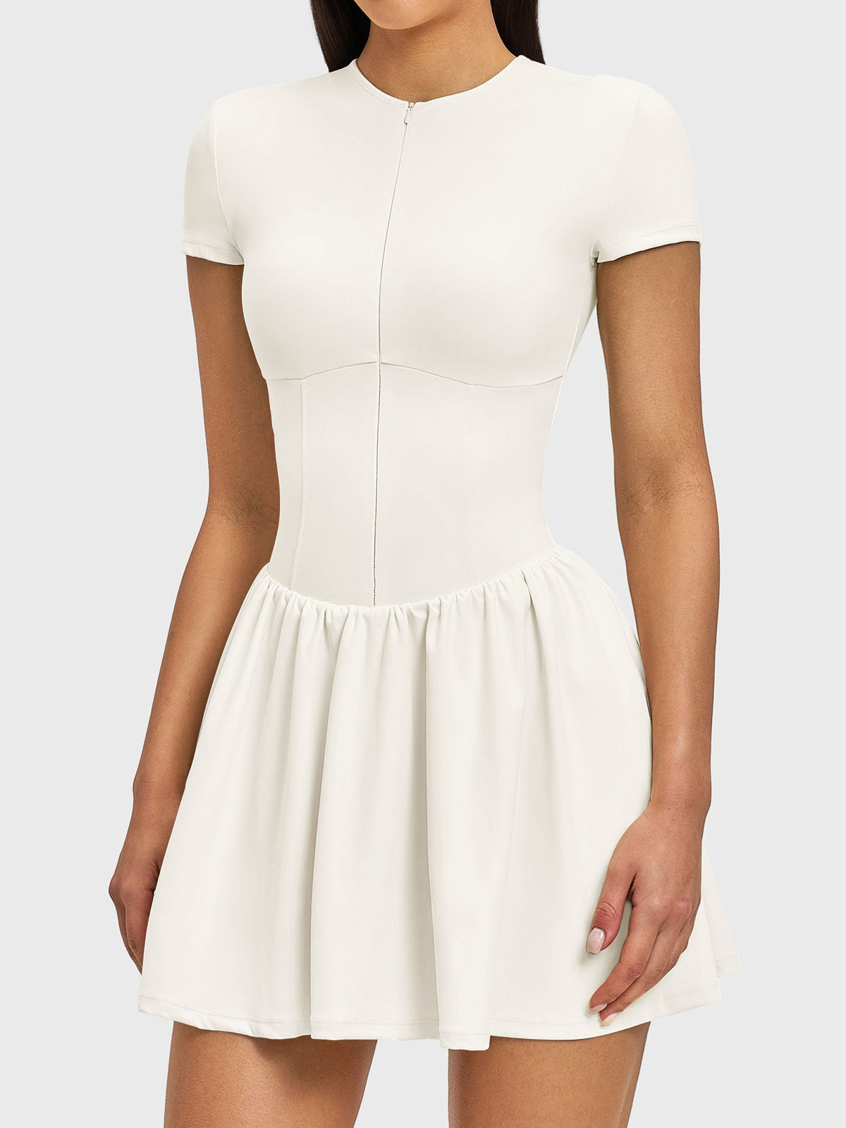 Vestido de tenis FORME Elva cremallera frontal