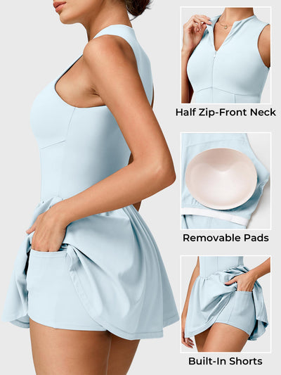 Vestido de tenis FORME CoreFlex con cremallera