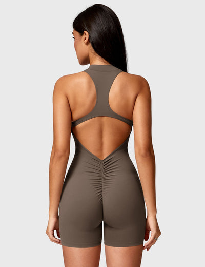 Mono corto FORME CoreFlex cremallera sin espalda