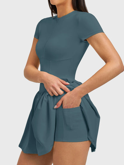 Vestido de tenis FORME Elva cremallera frontal