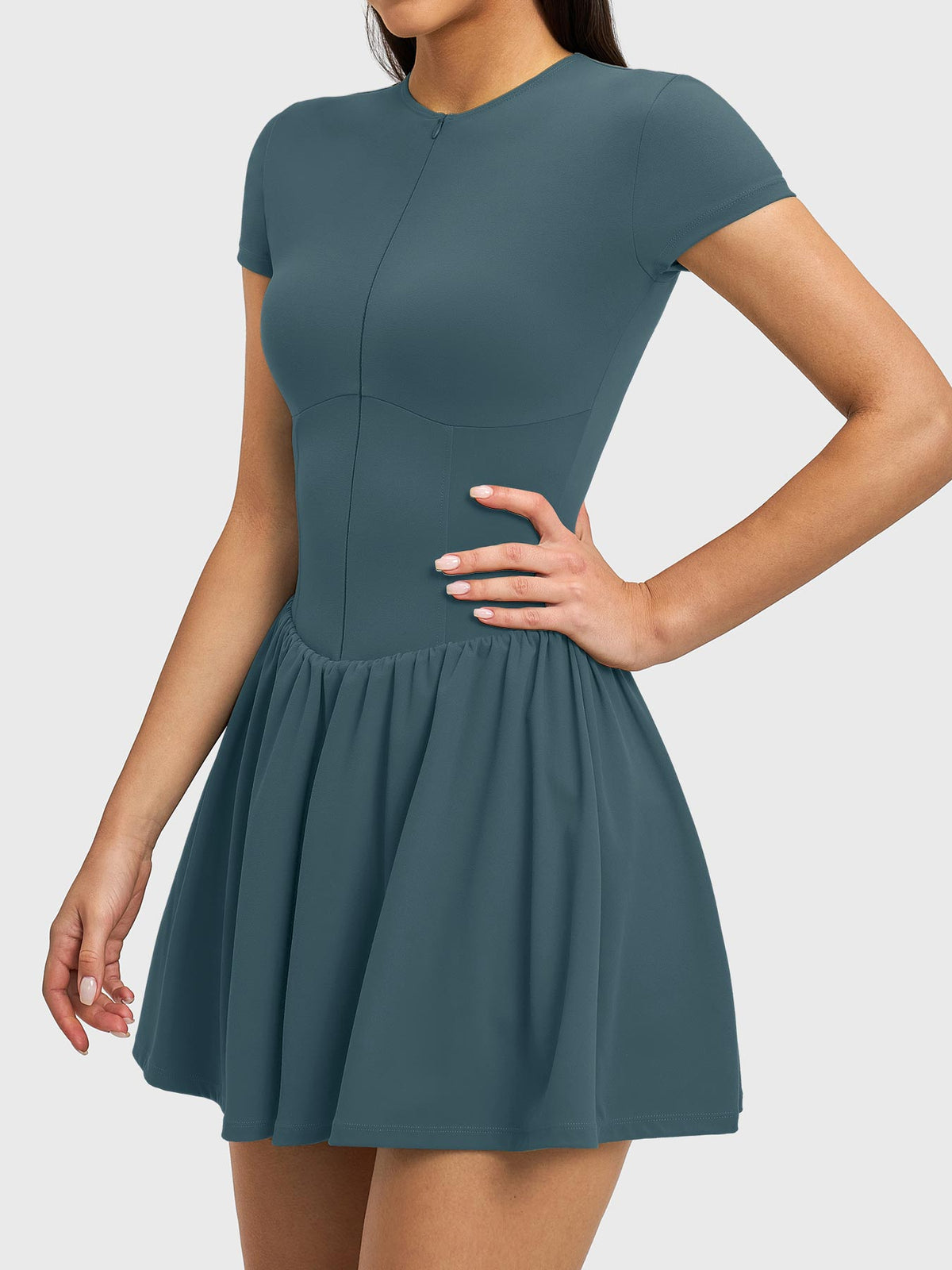 Vestido de tenis FORME Elva cremallera frontal