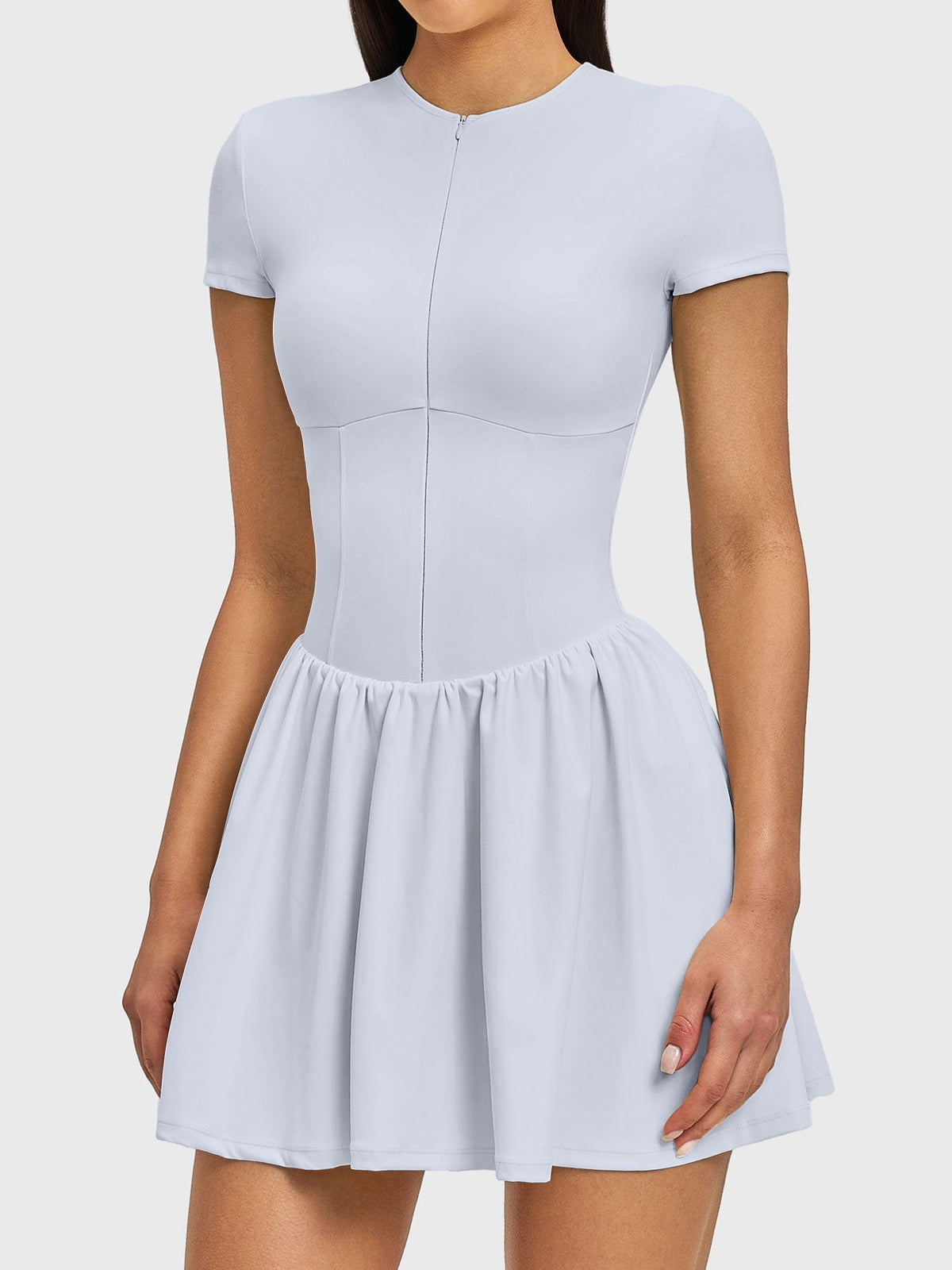 Vestido de tenis FORME Elva cremallera frontal