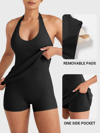 Vestido de tenis FORME CoreFlex con cuello halter