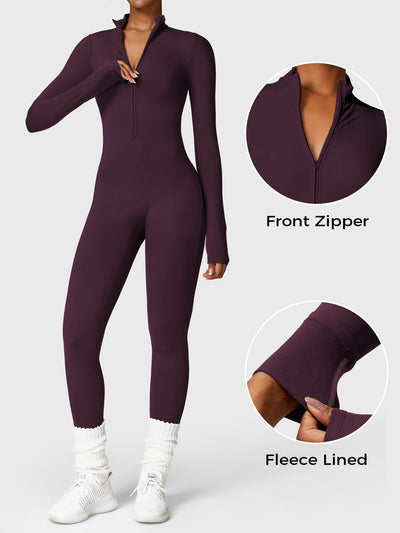 Mono largo FORME CoreFlex forro polar con cremallera