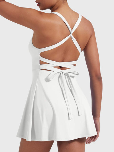 Vestido de tenis FORME CoreFlex con tirantes cruzados