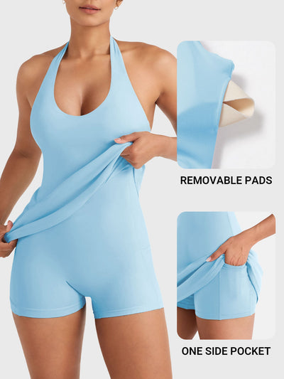 Vestido de tenis FORME CoreFlex con cuello halter