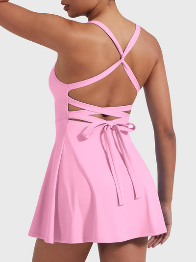Vestido de tenis FORME CoreFlex con tirantes cruzados