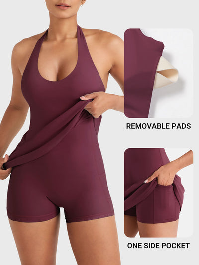 Vestido de tenis FORME CoreFlex con cuello halter