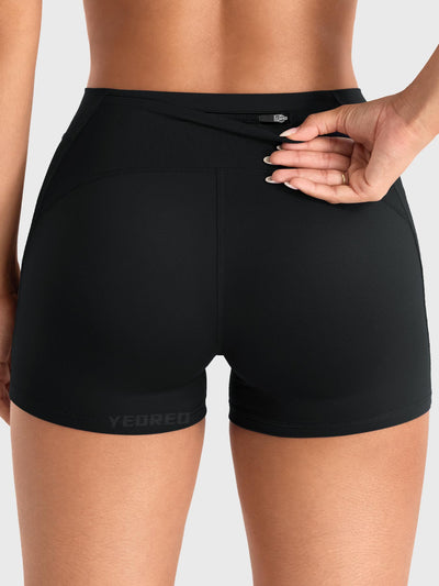 Short FORME CoreFlex bolsillo trasero cremallera