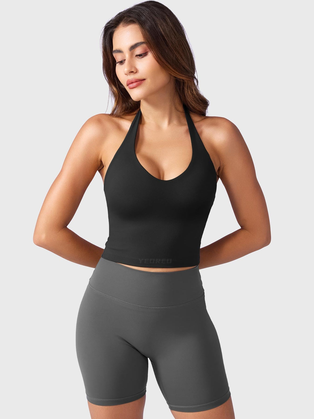 Camiseta de tirantes Forme CoreFlex halter con colgante