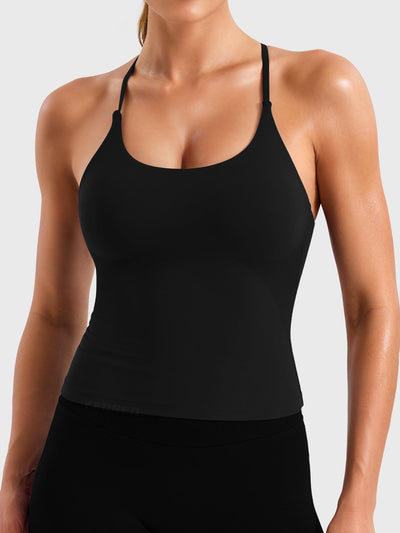 Camiseta de tirantes FORME LuxFlow espalda retorcida