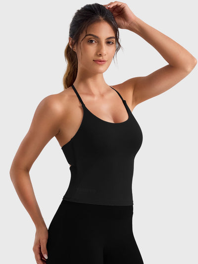 Camiseta de tirantes FORME LuxFlow espalda retorcida