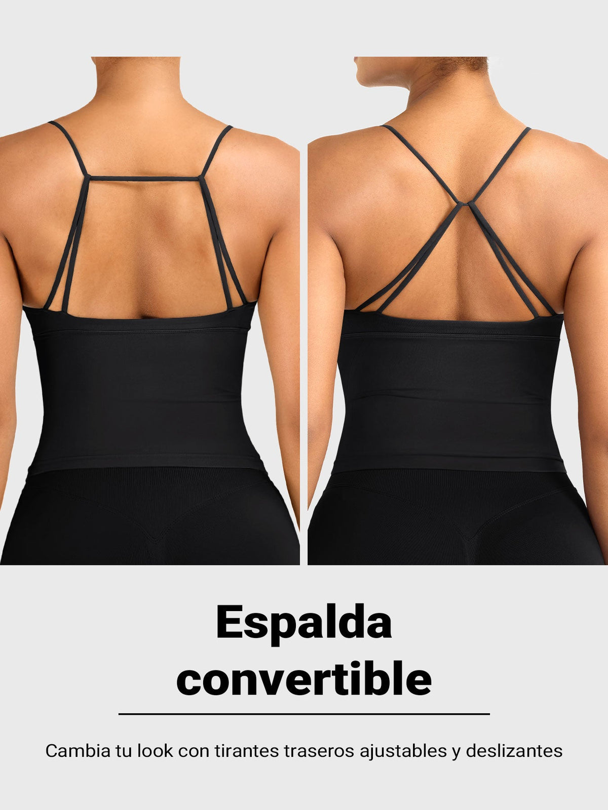 Camiseta de tirantes Forme LuxFlow longline espalda