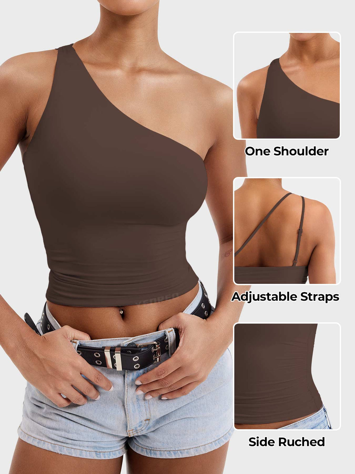 Camiseta FORME CoreFlex deportiva de un hombro