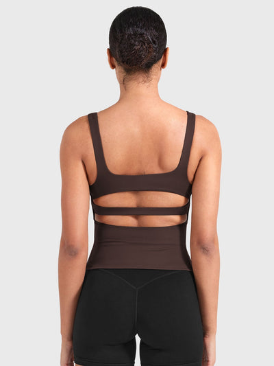 Camiseta de tirantes FORME CoreFlex espalda abierta