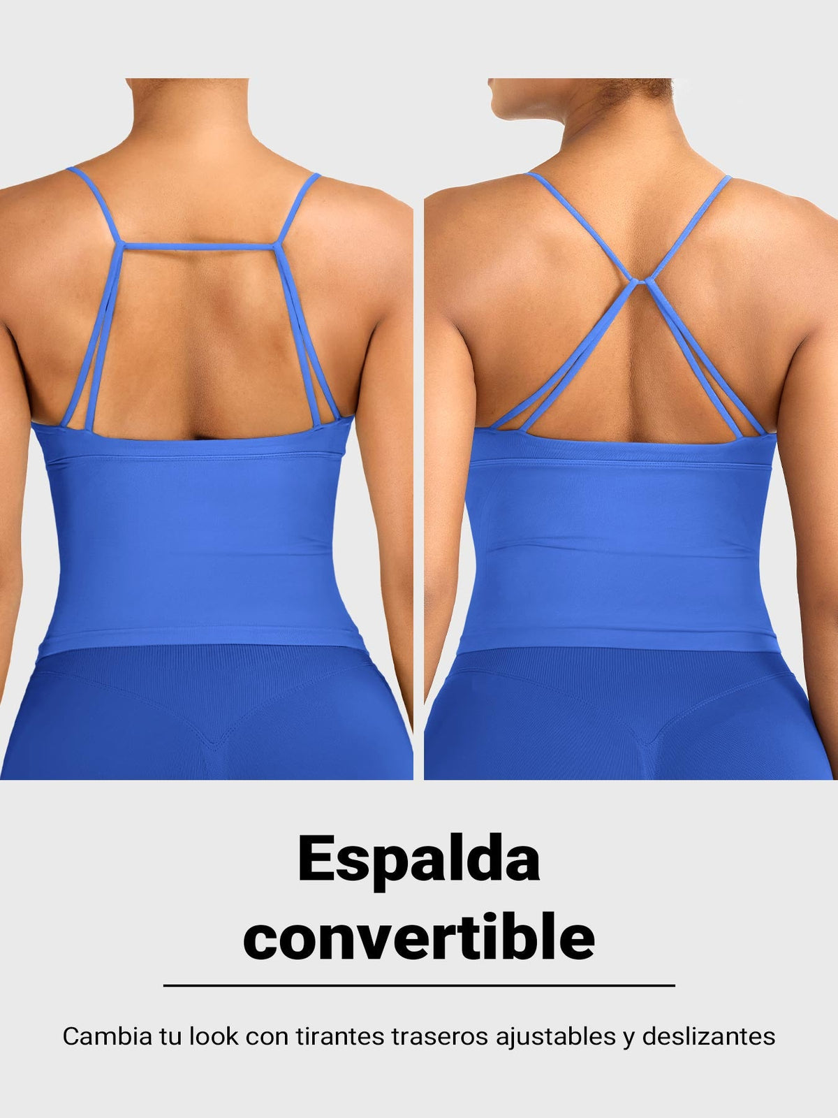 Camiseta de tirantes Forme LuxFlow longline espalda