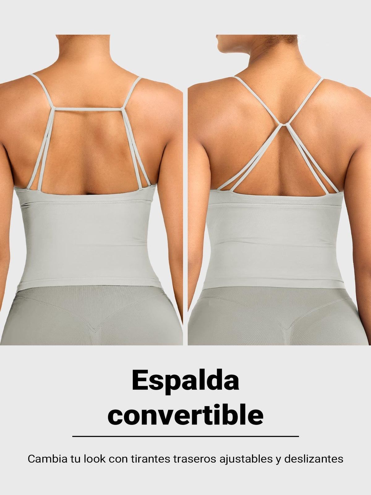 Camiseta de tirantes Forme LuxFlow longline espalda