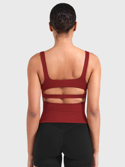 Camiseta de tirantes FORME CoreFlex espalda abierta
