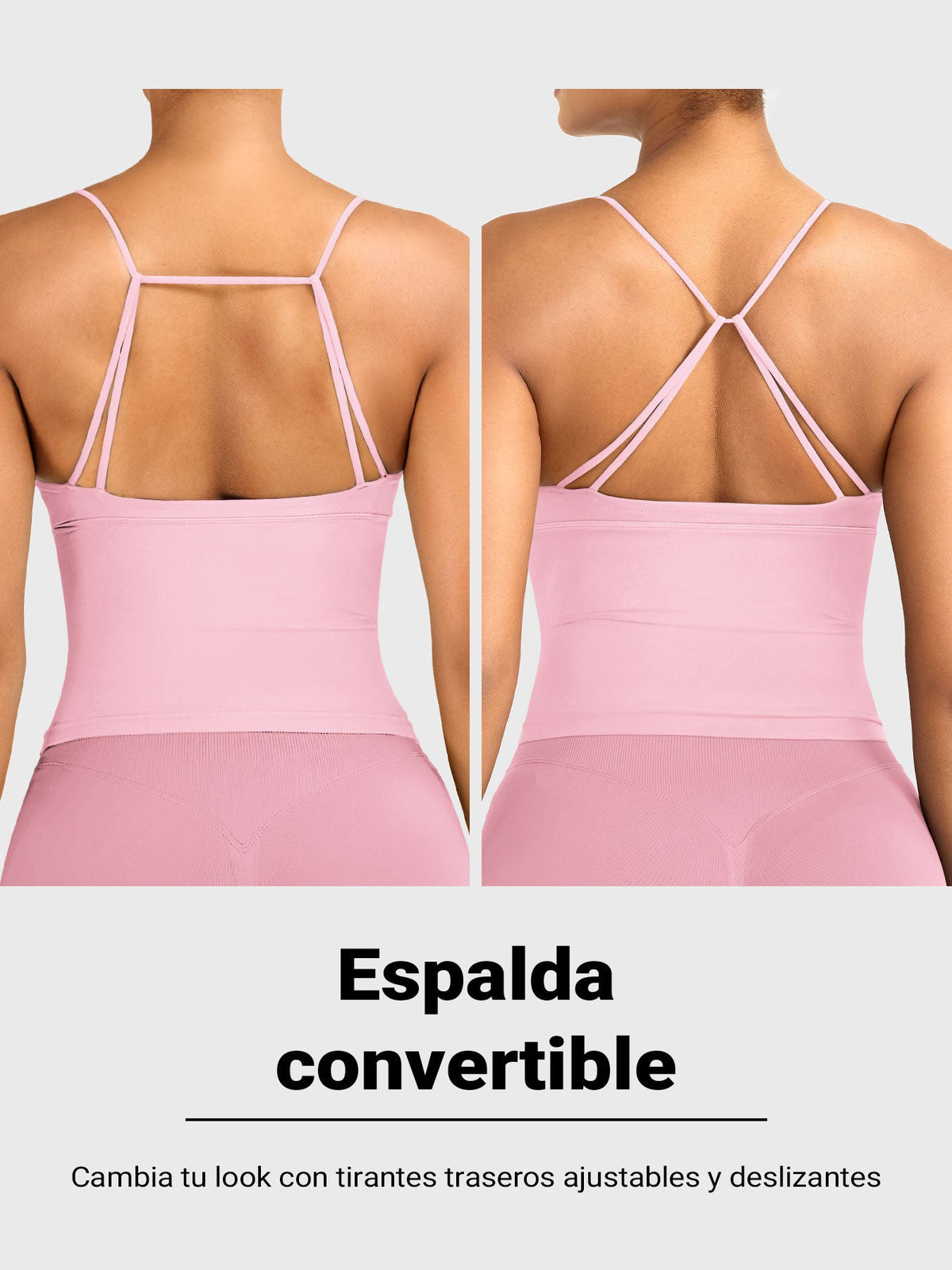 Camiseta de tirantes Forme LuxFlow longline espalda