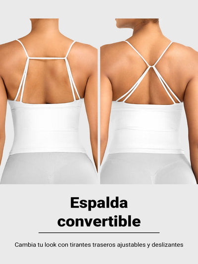 Camiseta de tirantes Forme LuxFlow longline espalda