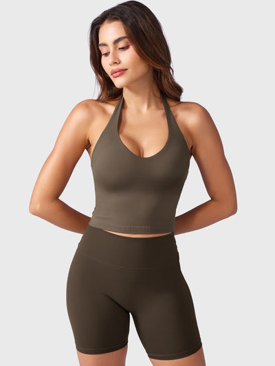 Camiseta de tirantes Forme CoreFlex halter con colgante