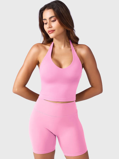 Camiseta de tirantes Forme CoreFlex halter con colgante