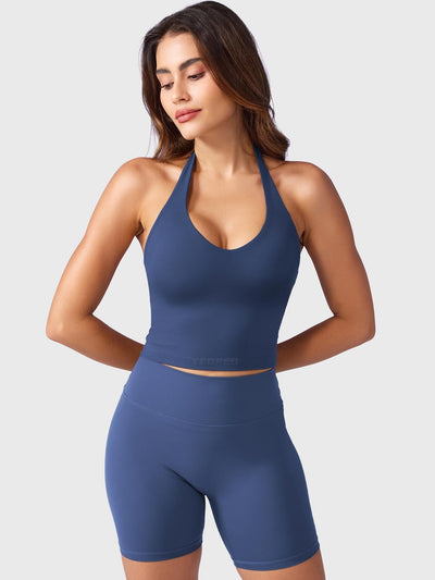 Camiseta de tirantes Forme CoreFlex halter con colgante