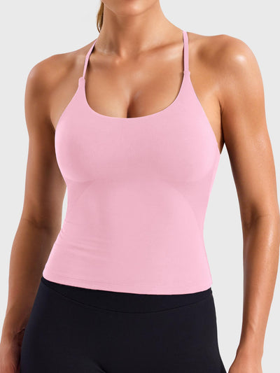 Camiseta de tirantes FORME LuxFlow espalda retorcida