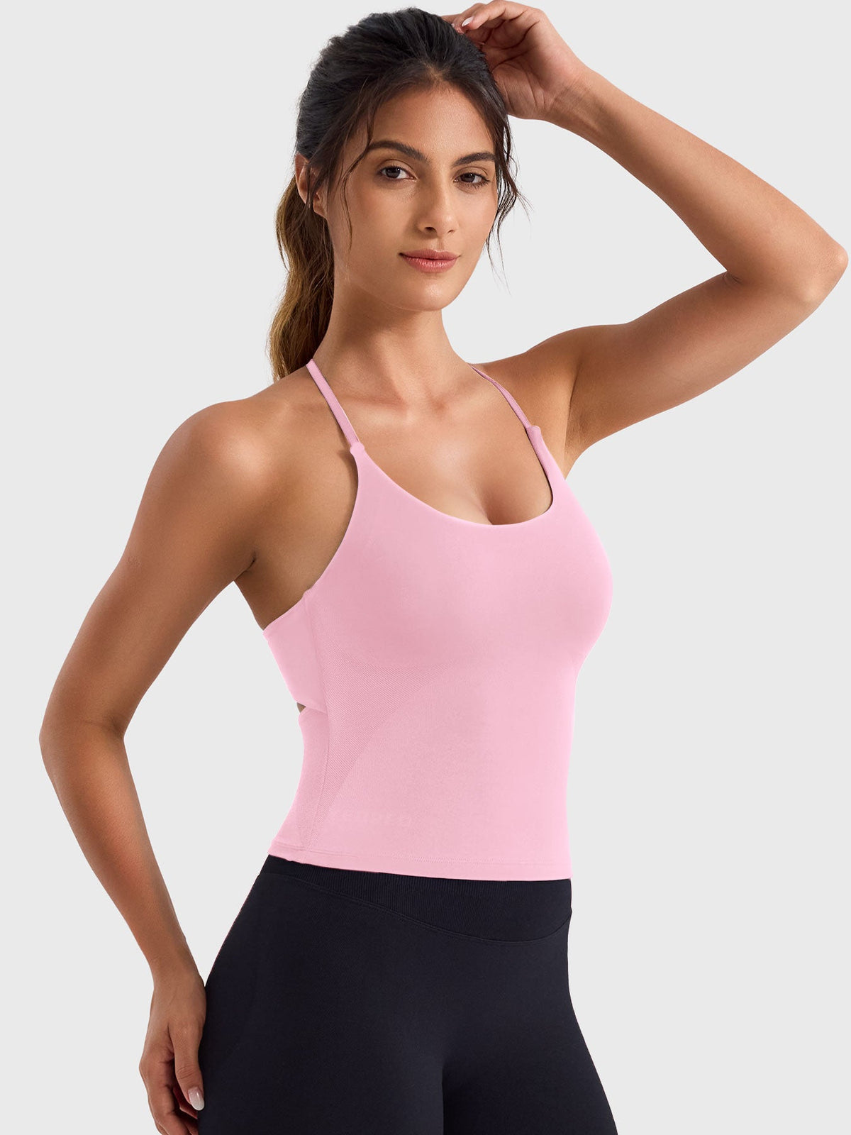 Camiseta de tirantes FORME LuxFlow espalda retorcida