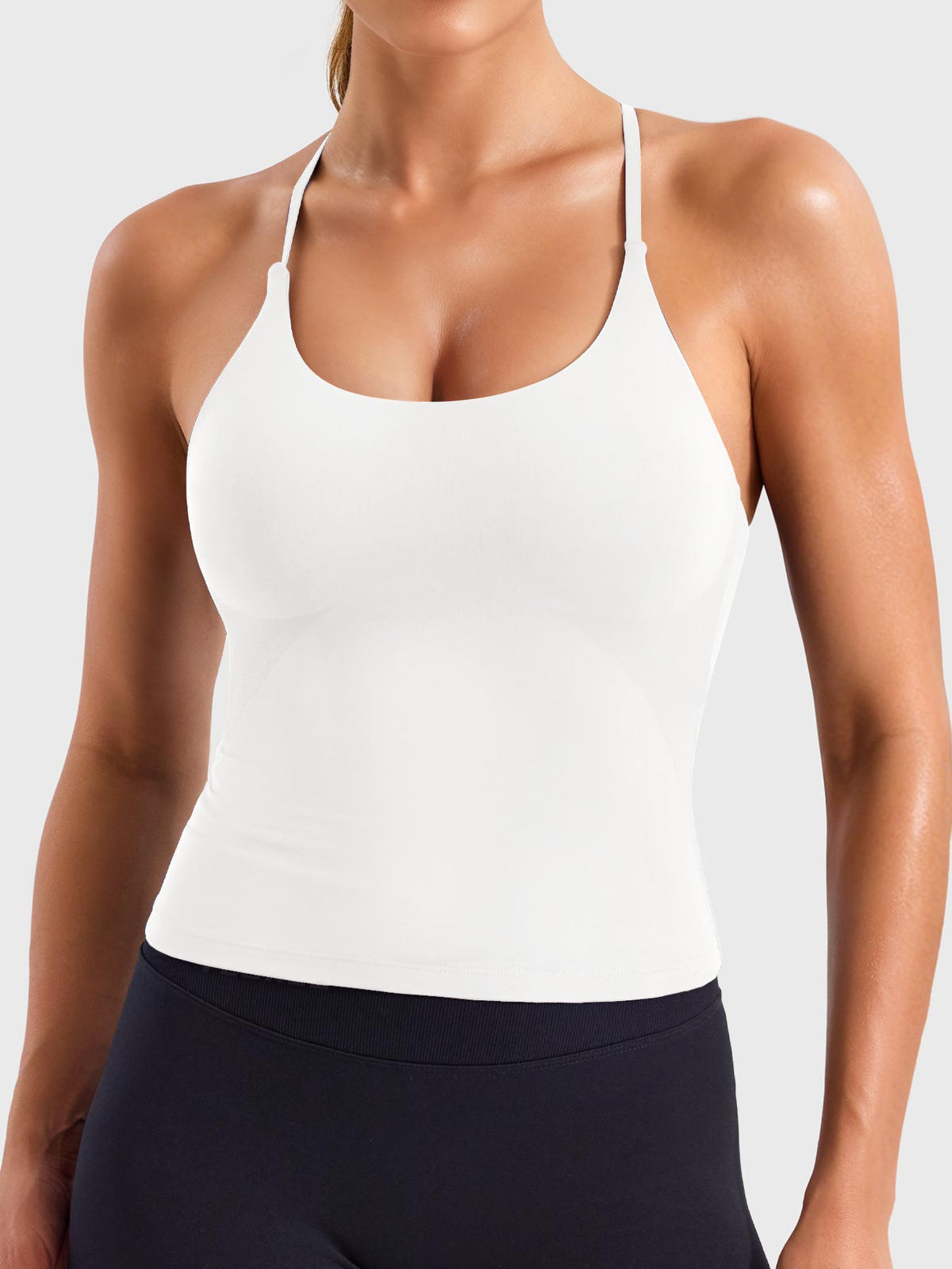 Camiseta de tirantes FORME LuxFlow espalda retorcida