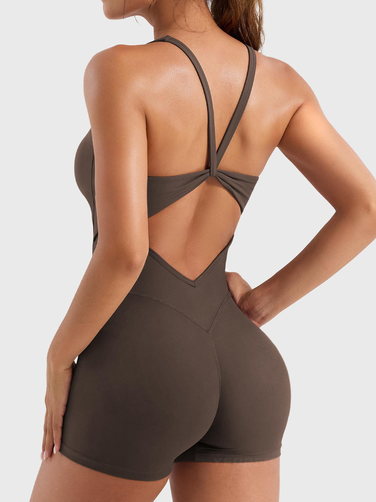 Mono corto FORME CoreFlex sculptor espalda abierta