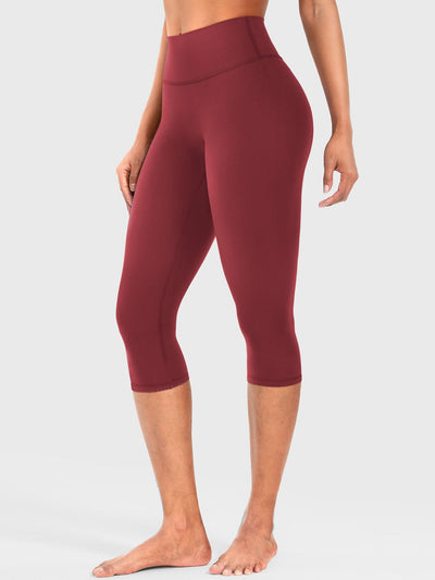 Leggings Capri Forme Ease talle alto fruncido 17"