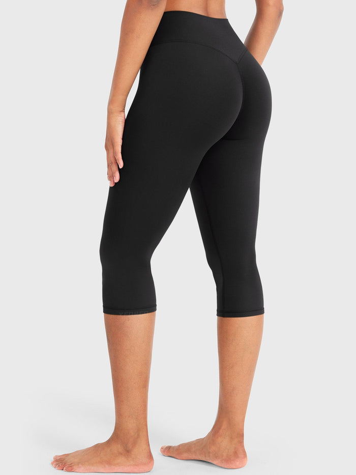 Leggings Capri Forme Ease talle alto fruncido 17"