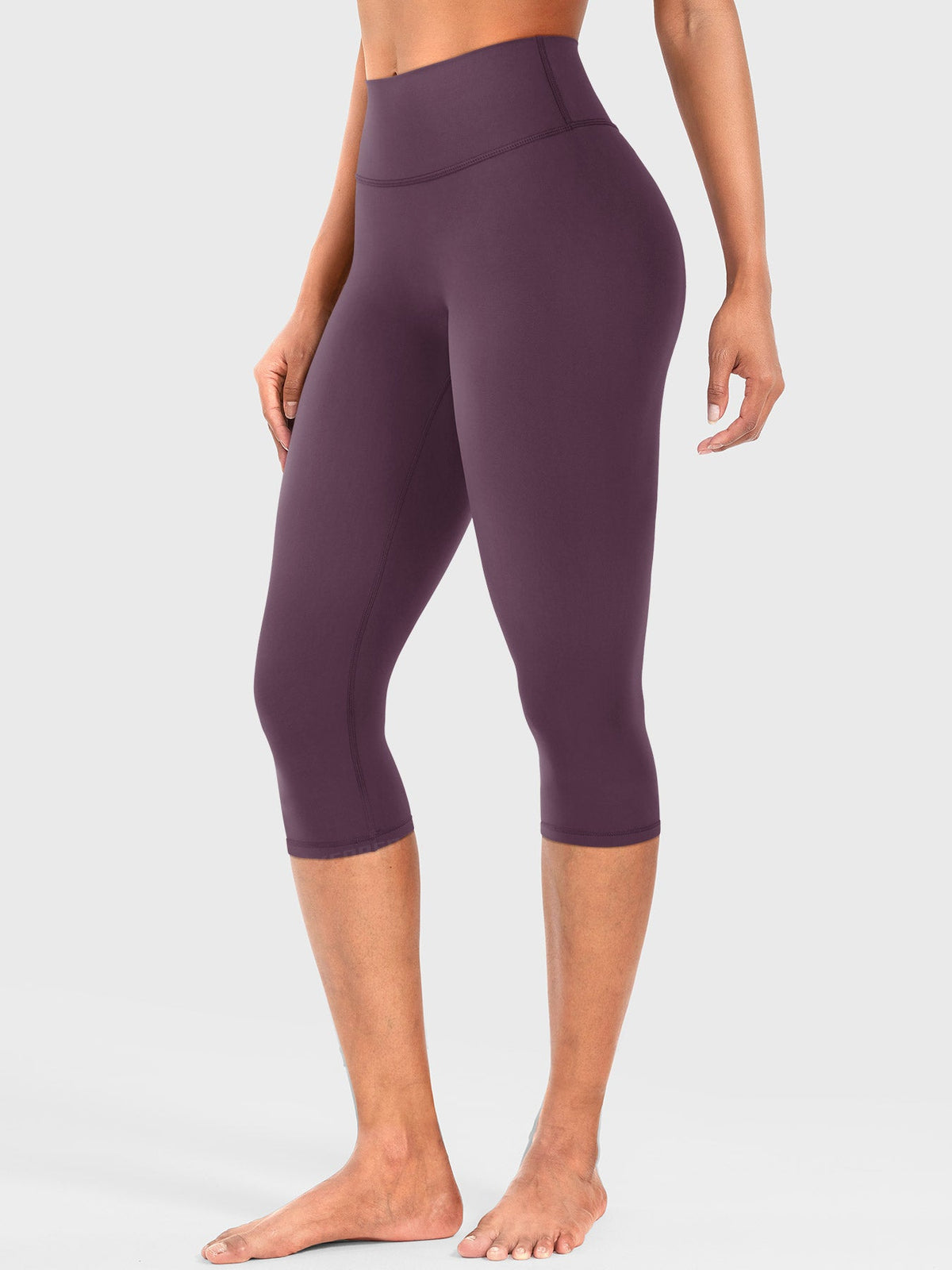 Leggings Capri Forme Ease talle alto fruncido 17"