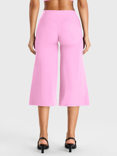 Leggings Capri Forme Ease de pierna ancha tiro bajo 21"
