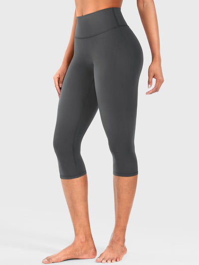 Leggings Capri Forme Ease talle alto fruncido 17"