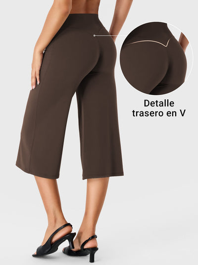 Leggings Capri Forme Ease de pierna ancha tiro bajo 21"