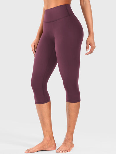 Leggings Capri Forme Ease talle alto fruncido 17"