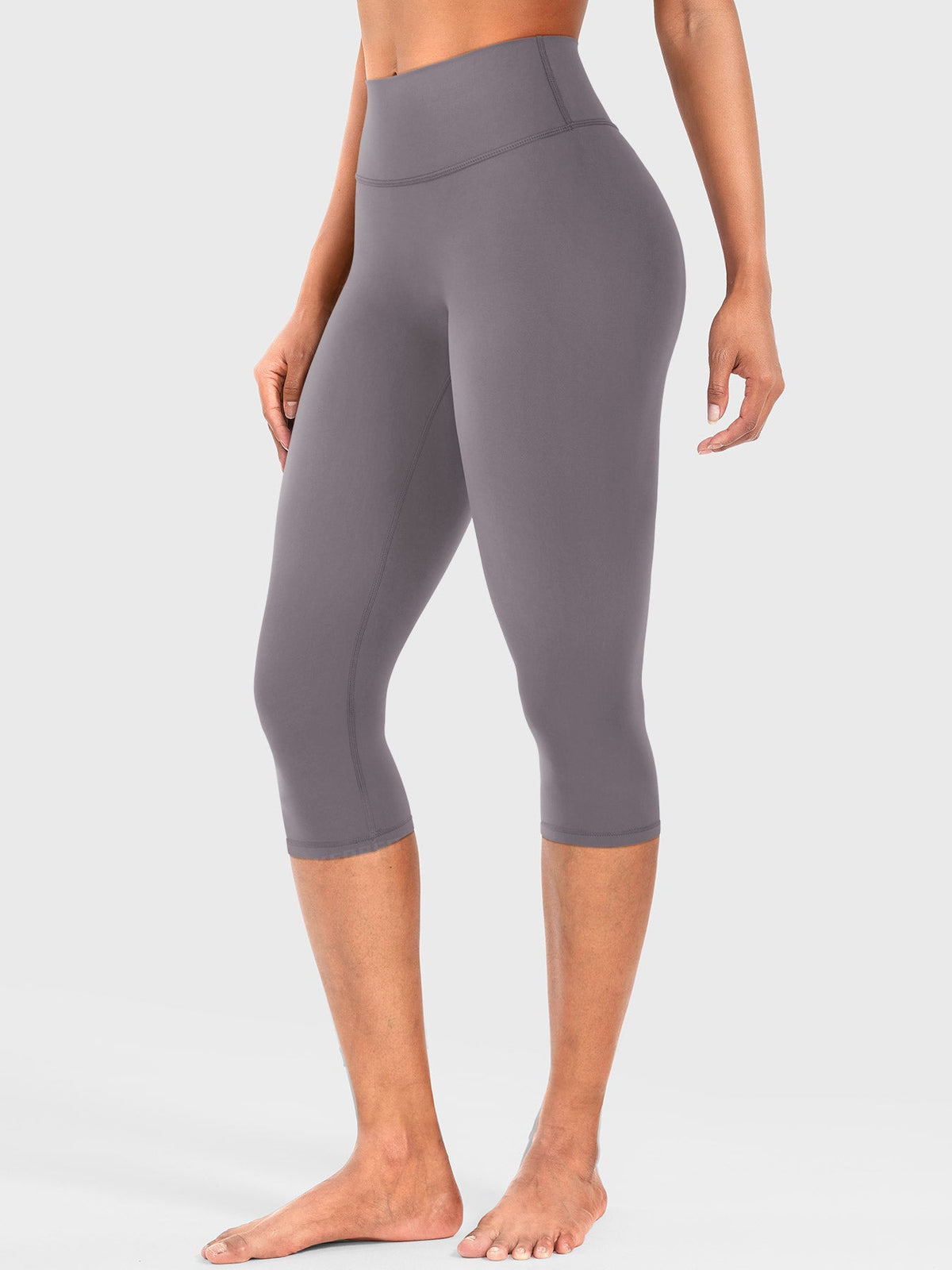 Leggings Capri Forme Ease talle alto fruncido 17"