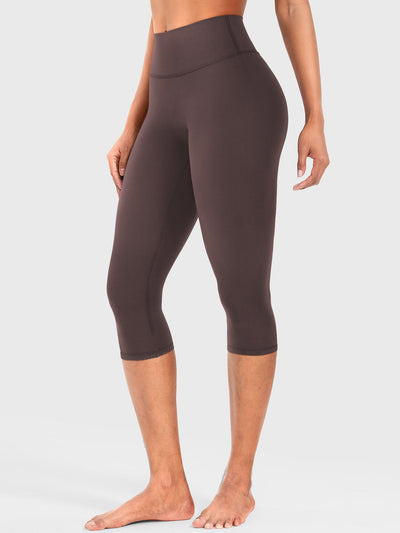 Leggings Capri Forme Ease talle alto fruncido 17"